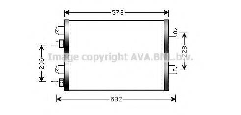 AVA QUALITY COOLING RT5317 Конденсатор, кондиционер