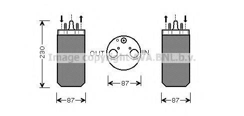 AVA QUALITY COOLING RTD350 Осушитель, кондиционер