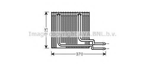 AVA QUALITY COOLING RTV373 Испаритель, кондиционер