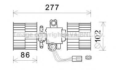 AVA QUALITY COOLING SA8022 Электродвигатель, вентиляция салона