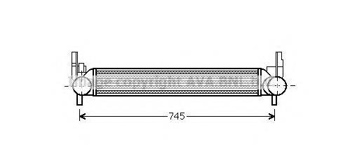 AVA QUALITY COOLING ST4039 Интеркулер