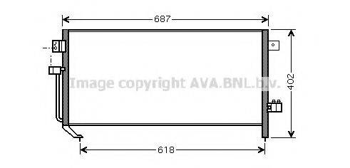 AVA QUALITY COOLING SU5060D Конденсатор, кондиционер