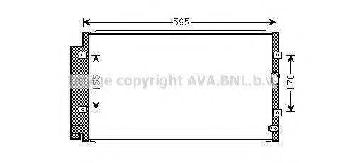 AVA QUALITY COOLING SU5102D Конденсатор, кондиционер