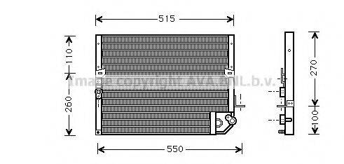 AVA QUALITY COOLING TO5118 Конденсатор, кондиционер