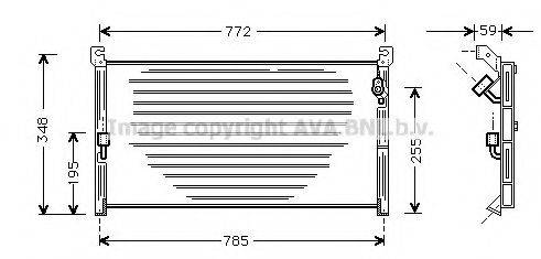 AVA QUALITY COOLING TO5130 Конденсатор, кондиционер