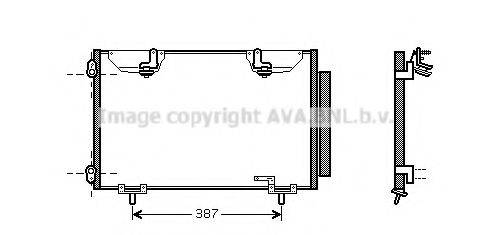 AVA QUALITY COOLING TO5327D Конденсатор, кондиционер