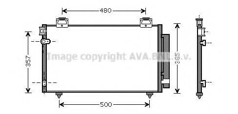 AVA QUALITY COOLING TO5392D Конденсатор, кондиционер