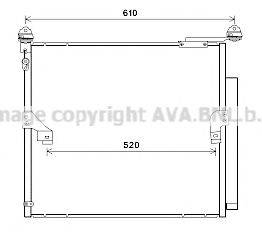 AVA QUALITY COOLING TO5677D Конденсатор, кондиционер