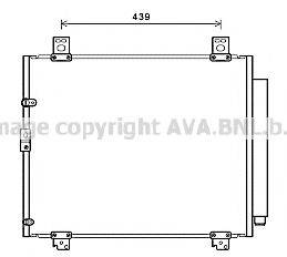 AVA QUALITY COOLING TOA5690D Конденсатор, кондиционер