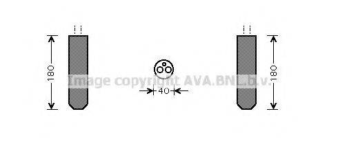 AVA QUALITY COOLING TOD015 Осушитель, кондиционер