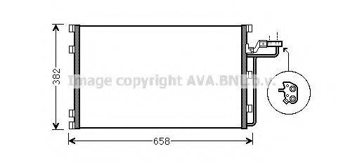 AVA QUALITY COOLING VO5150 Конденсатор, кондиционер