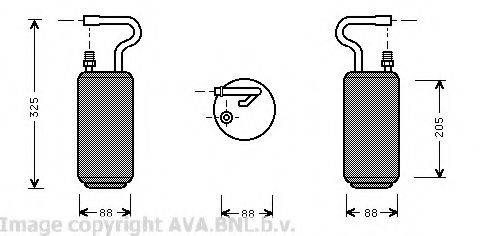 AVA QUALITY COOLING VOD097 Осушитель, кондиционер