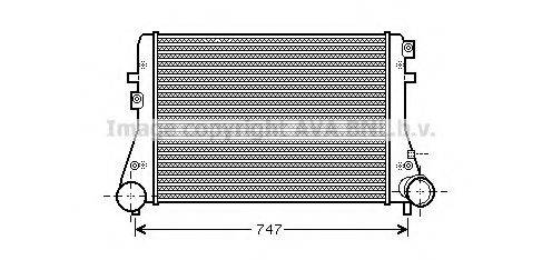 AVA QUALITY COOLING VW4306 Интеркулер