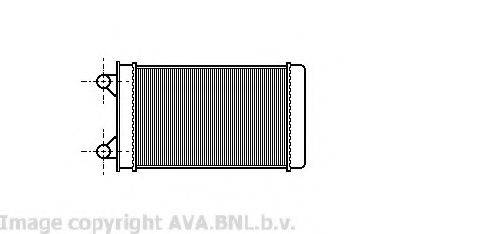 AVA QUALITY COOLING VW6117 Теплообменник, отопление салона