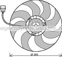 AVA QUALITY COOLING VW7526 Вентилятор, охлаждение двигателя