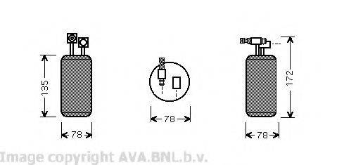 AVA QUALITY COOLING VWD052 Осушитель, кондиционер