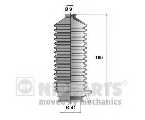 NIPPARTS J2841003 Комплект пылника, рулевое управление