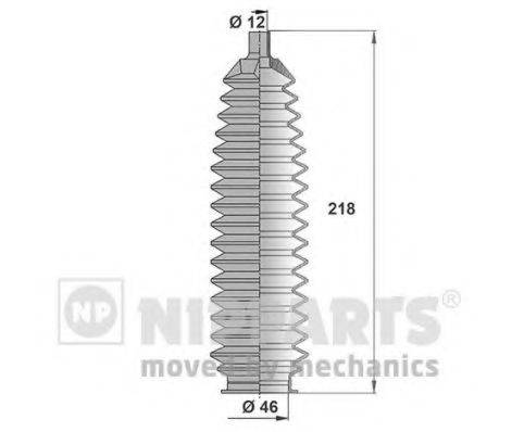 NIPPARTS J2841016 Комплект пылника, рулевое управление