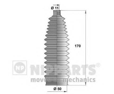 NIPPARTS J2842016 Комплект пылника, рулевое управление