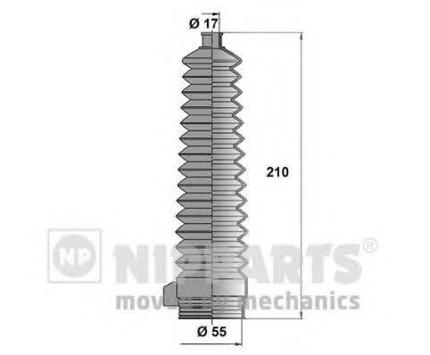 NIPPARTS J2843010 Комплект пылника, рулевое управление