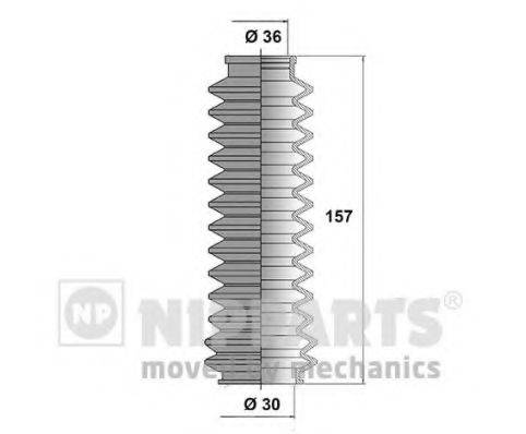 NIPPARTS J2851002 Комплект пылника, рулевое управление