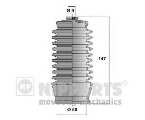 NIPPARTS J2852003 Комплект пылника, рулевое управление