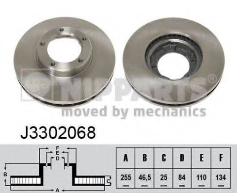 NIPPARTS J3302068 Тормозной диск