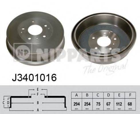 NIPPARTS J3401016 Тормозной барабан