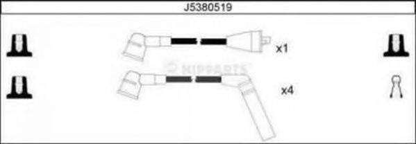 NIPPARTS J5380519 Комплект проводов зажигания