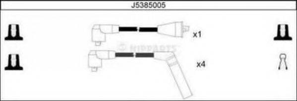 NIPPARTS J5385005 Комплект проводов зажигания