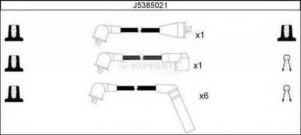 NIPPARTS J5385021 Комплект проводов зажигания