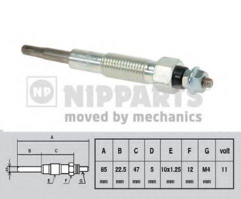 NIPPARTS J5713008 Свеча накаливания