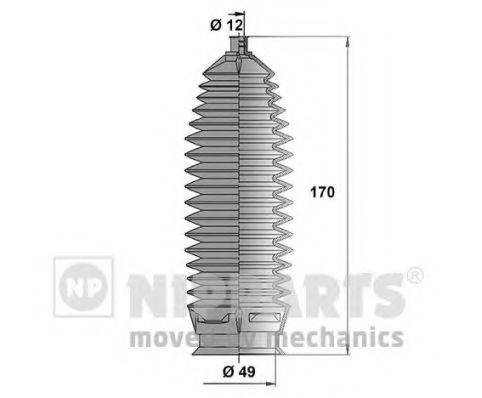 NIPPARTS N2840507 Комплект пылника, рулевое управление