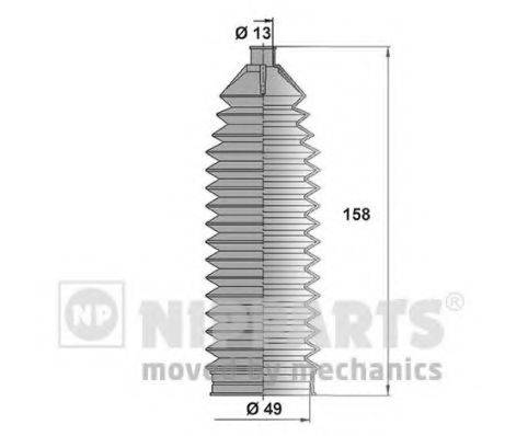 NIPPARTS N2840905 Комплект пылника, рулевое управление