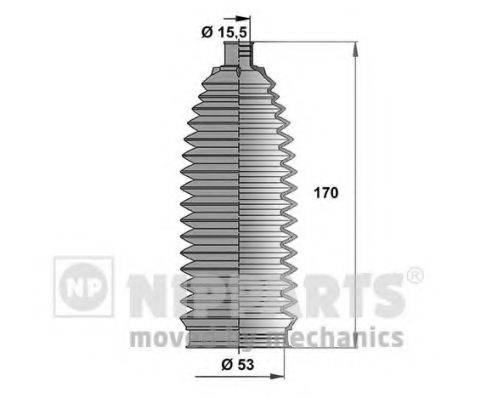 NIPPARTS N2842041 Комплект пылника, рулевое управление