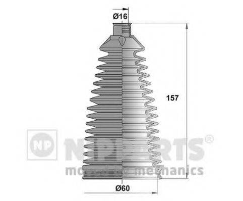 NIPPARTS N2842045 Комплект пылника, рулевое управление