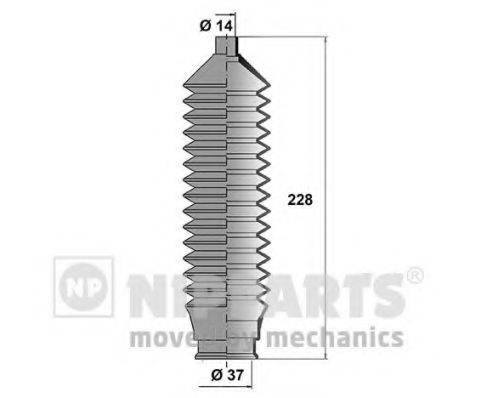 NIPPARTS N2843014 Комплект пылника, рулевое управление