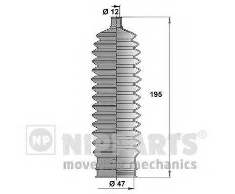 NIPPARTS N2844011 Комплект пылника, рулевое управление