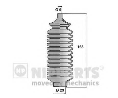 NIPPARTS N2845001 Комплект пылника, рулевое управление