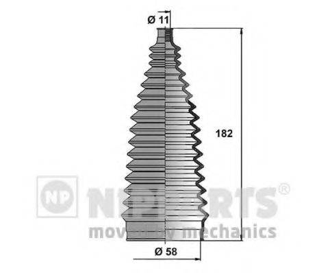 NIPPARTS N2846015 Комплект пылника, рулевое управление