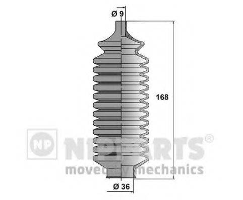 NIPPARTS N2855002 Комплект пылника, рулевое управление