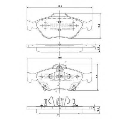 NIPPARTS N3602130