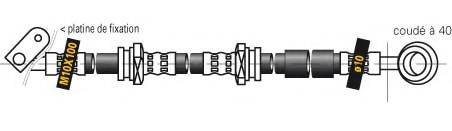 MGA F5314 Тормозной шланг