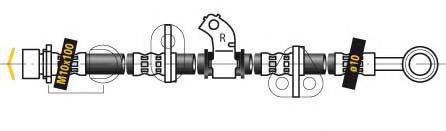 MGA F5358 Тормозной шланг