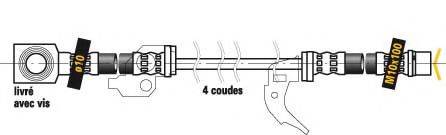 MGA F5468 Тормозной шланг