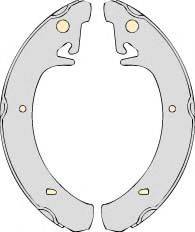 MGA K637159 Комплект тормозов, барабанный тормозной механизм