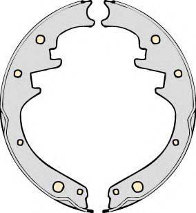 MGA M707 Комплект тормозных колодок