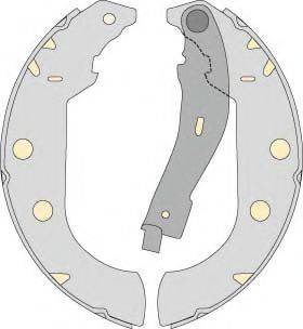 MGA PM755790 Комплект тормозов, барабанный тормозной механизм