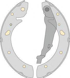 MGA M771 Комплект тормозных колодок