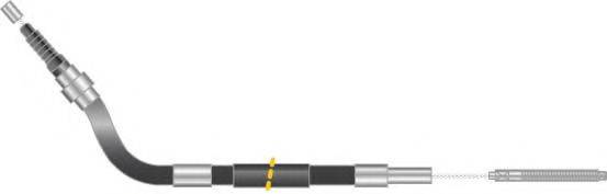 MGA KC4387 Трос, стояночная тормозная система
